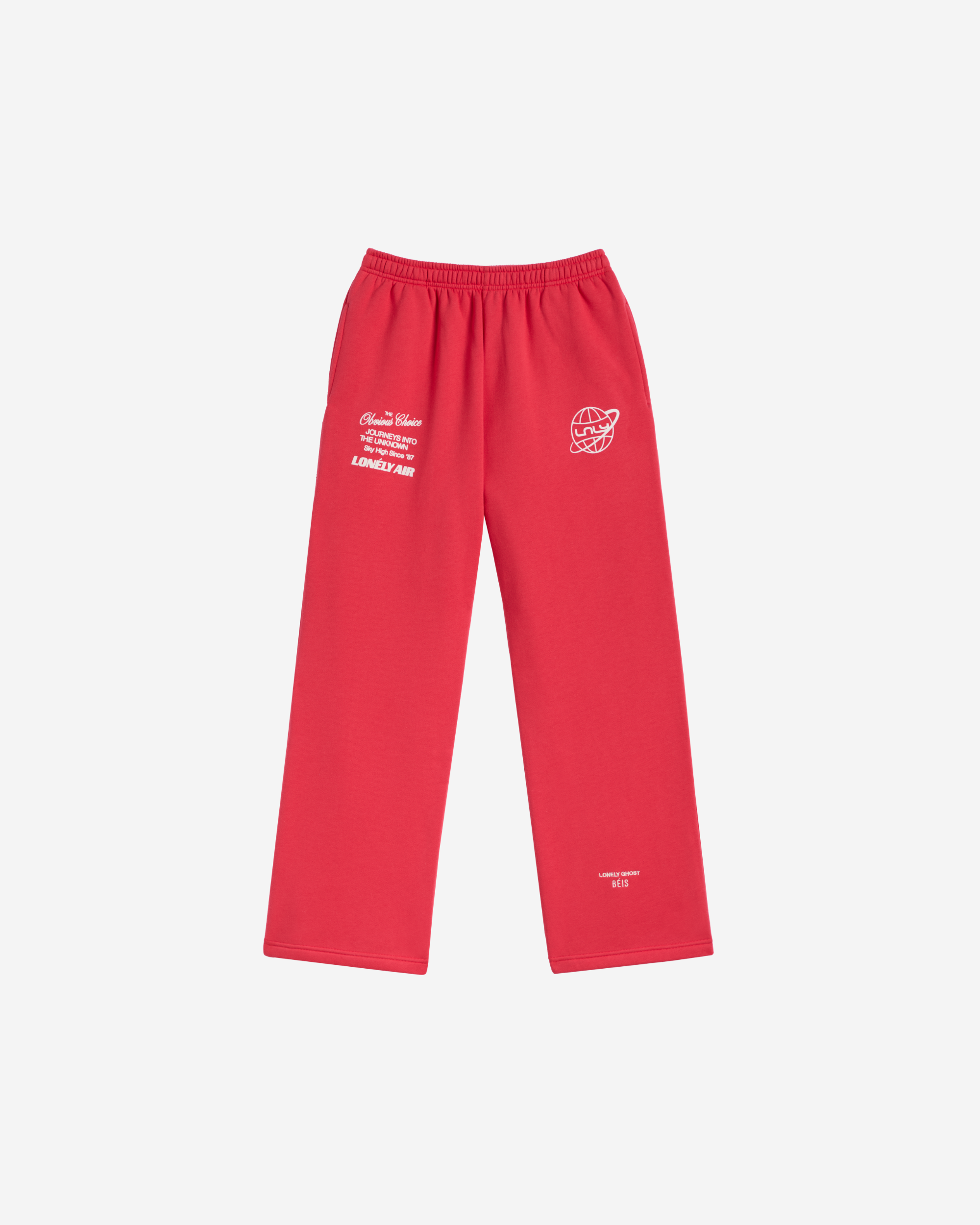 LG x BÉIS Lonely Air Wide Leg Sweatpants