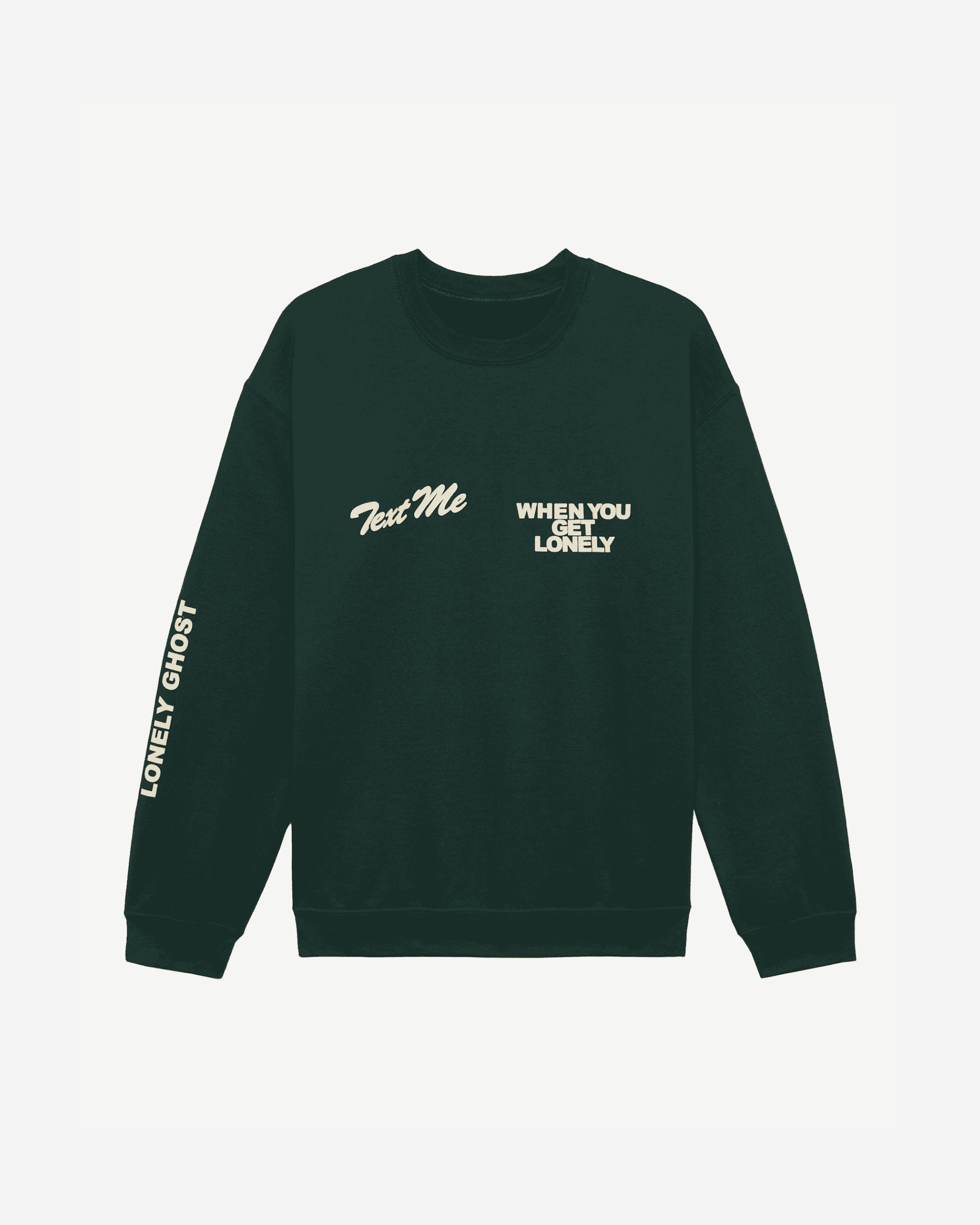 Text Me When You Get Lonely Crewneck Sweater