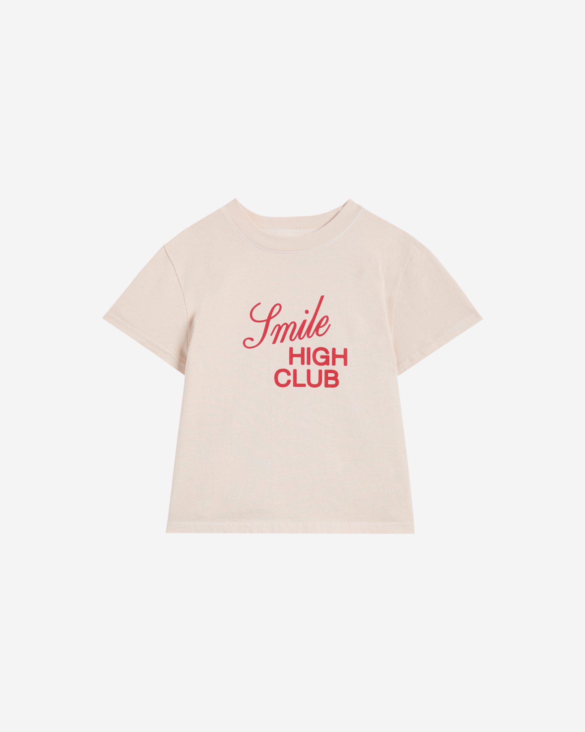 LG x BÉIS Smile High Club Baby Tee