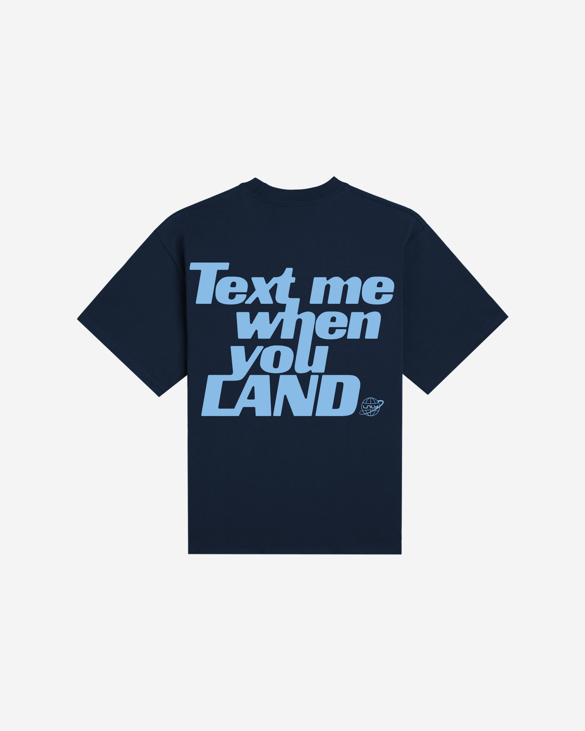 Text Me When You Land Essential Tee