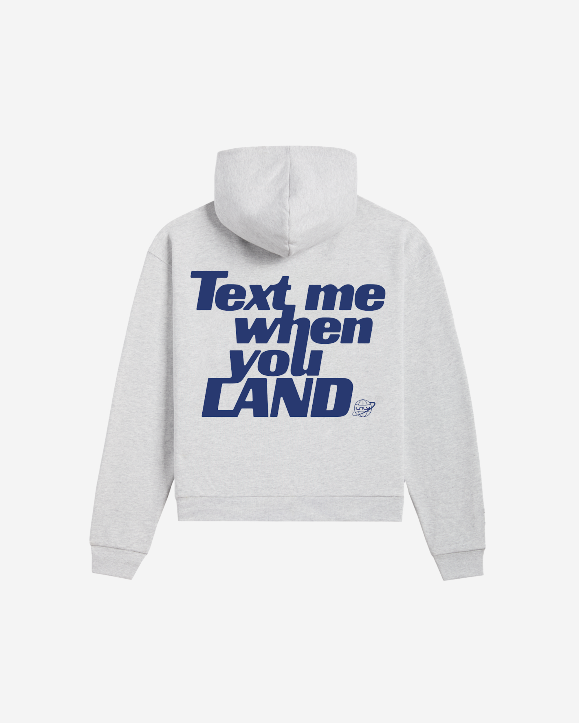 Text Me When You Land Heavyweight Hoodie