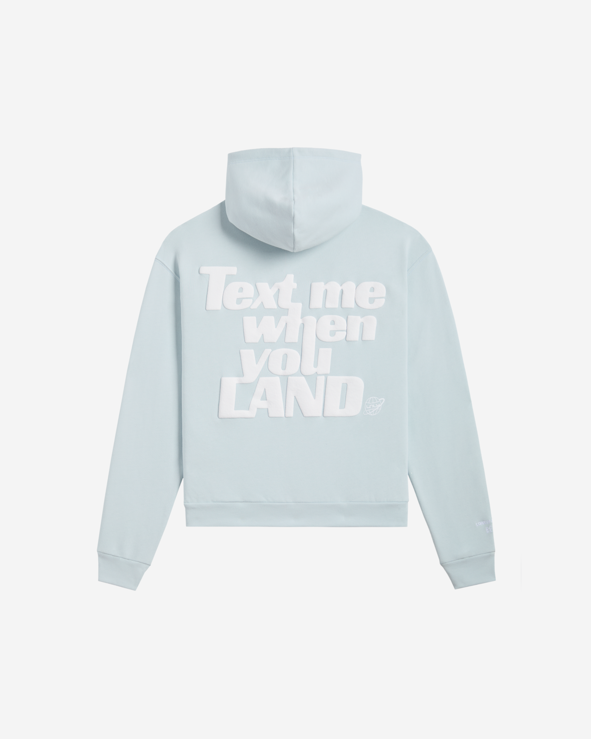 LG x BÉIS Text Me When You Land Hoodie