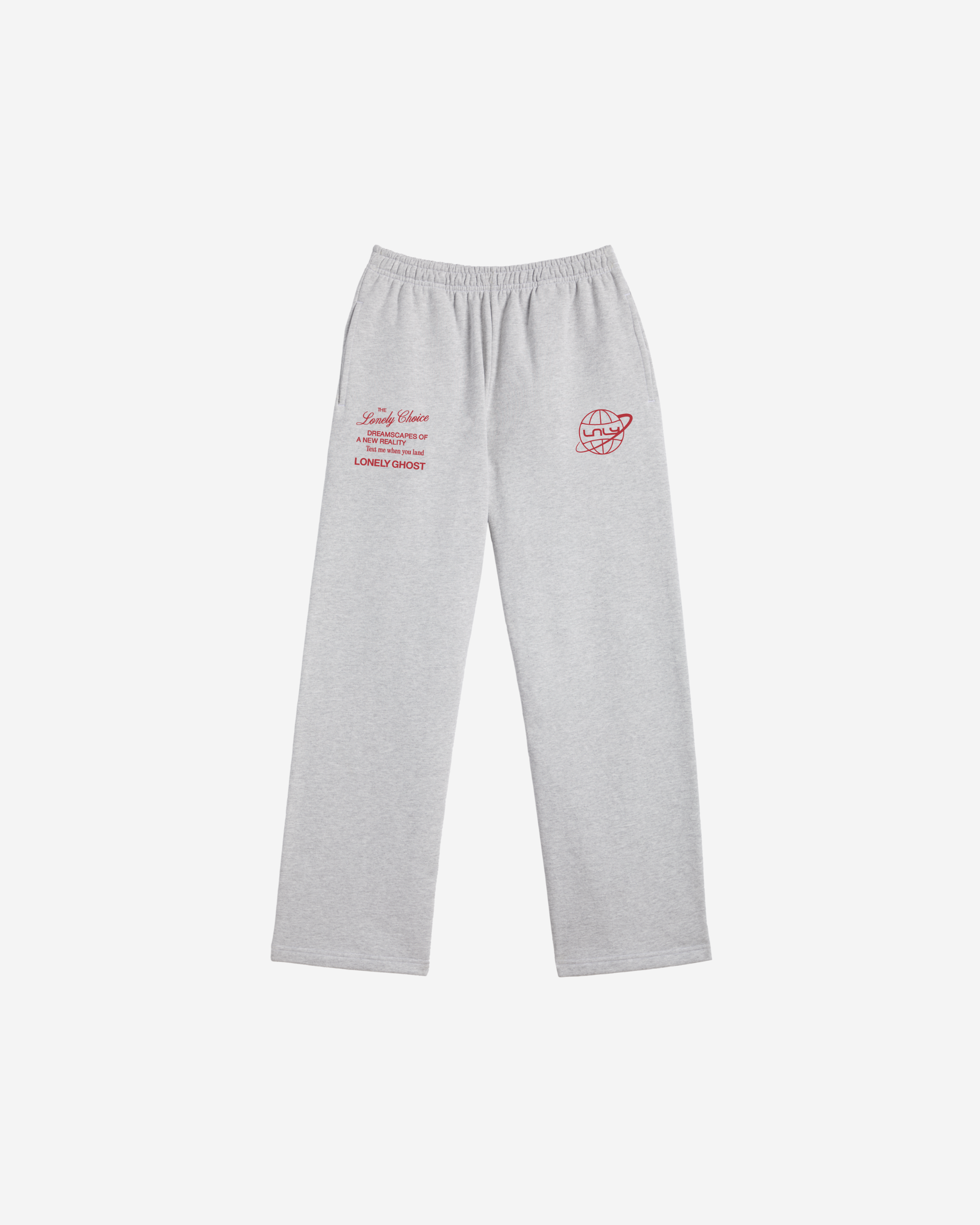 Text Me When You Land Heavyweight Wide Leg Sweatpants