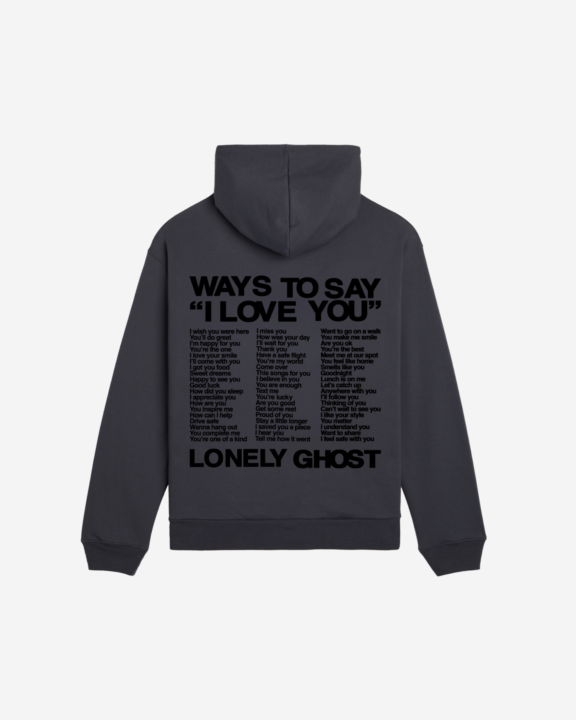 Ways To Say ILY Hoodie