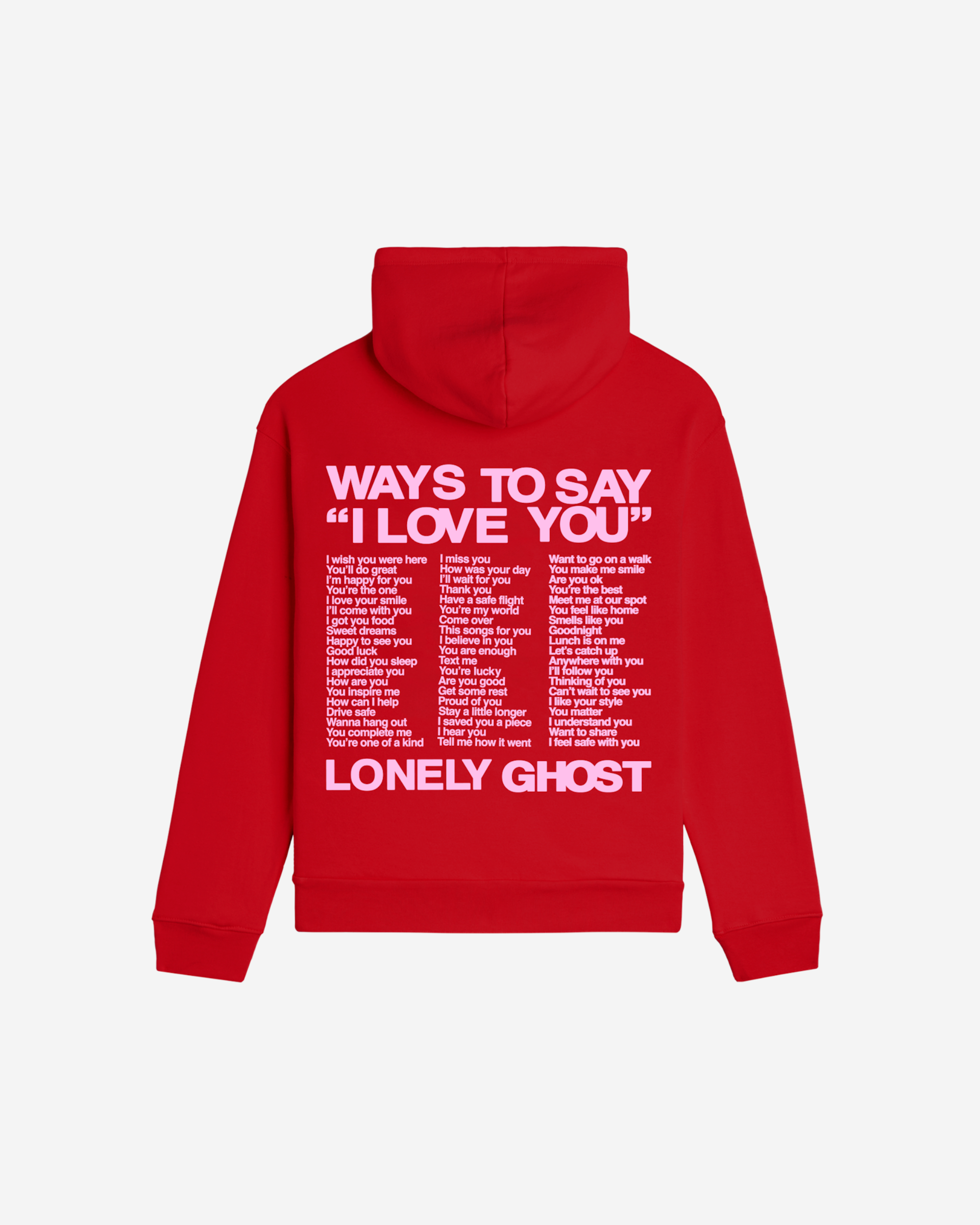 Ways To Say ILY Hoodie