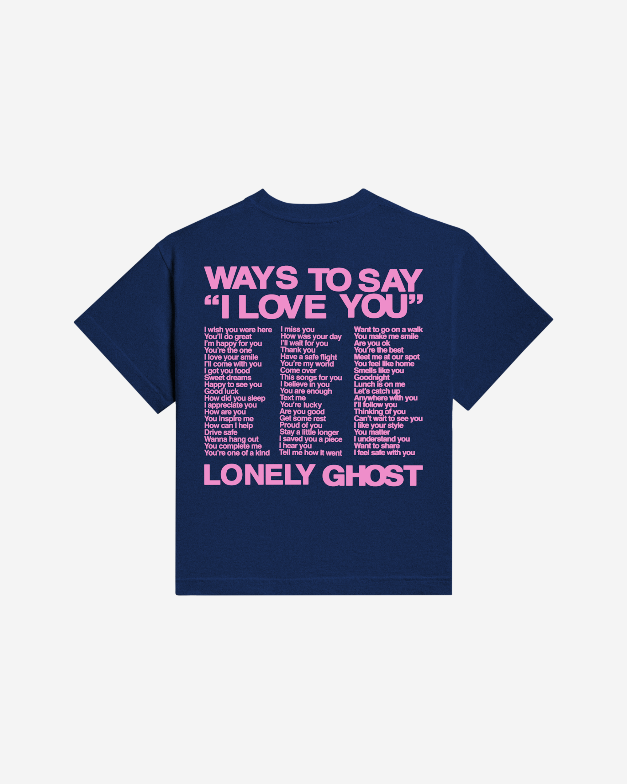 Ways To Say ILY Boyfriend Baby Tee