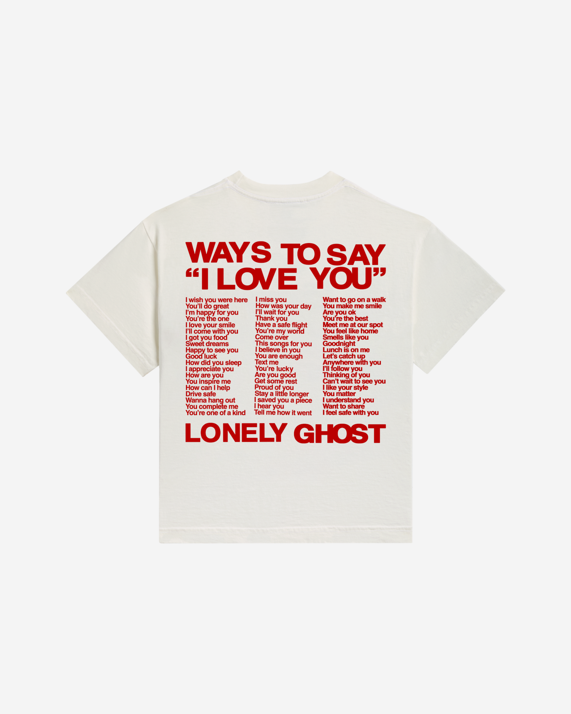 Ways To Say ILY Boyfriend Baby Tee