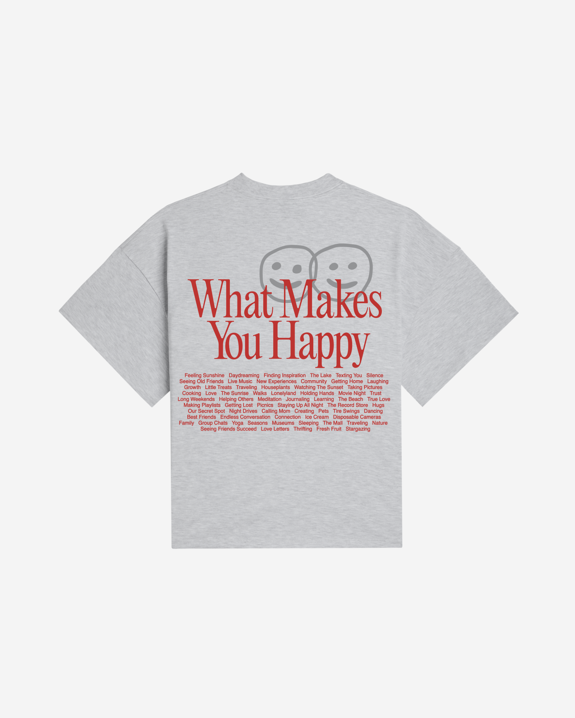 What Makes You Happy Boxy Tee