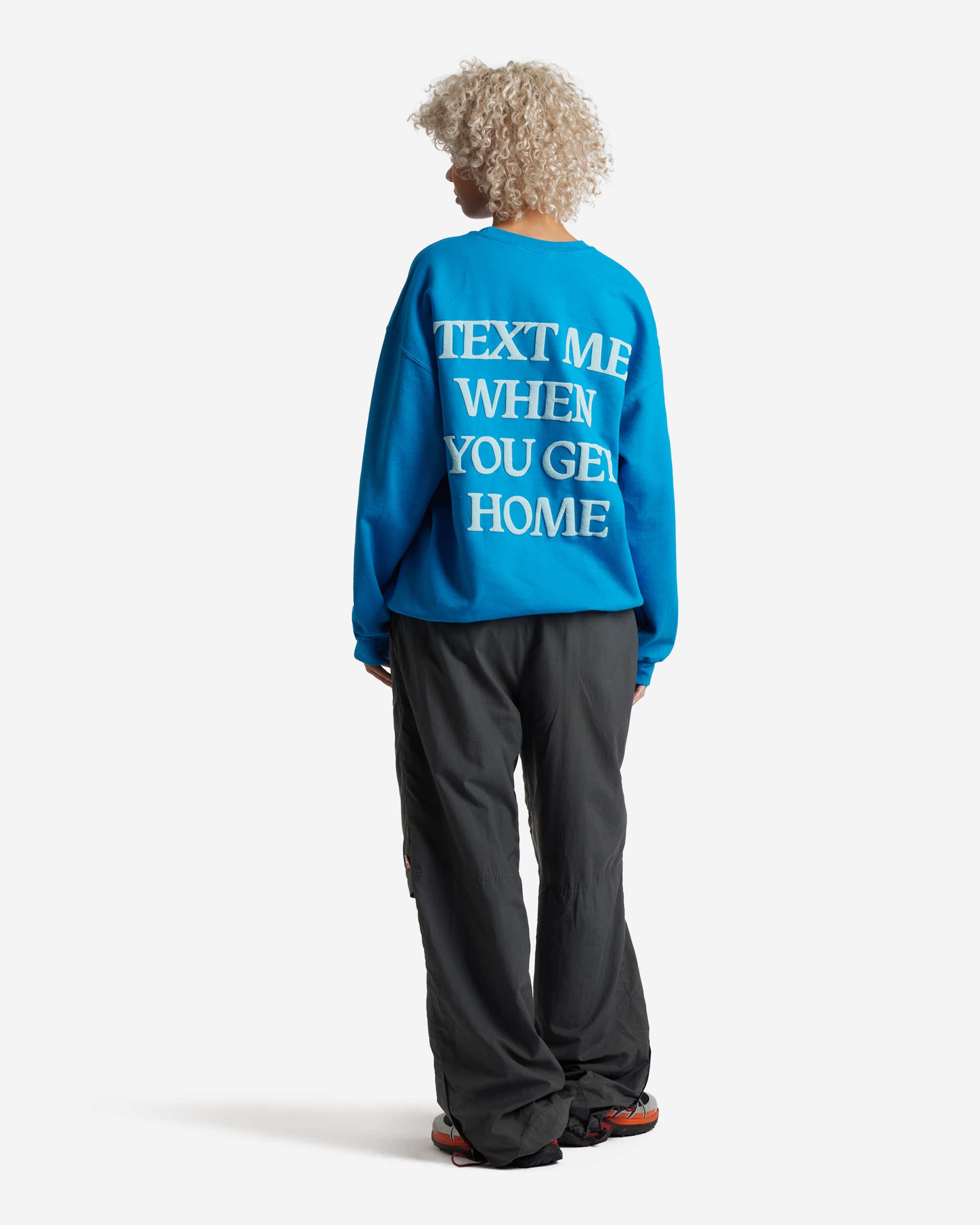 Text Me When You Get Home Crewneck Sweater