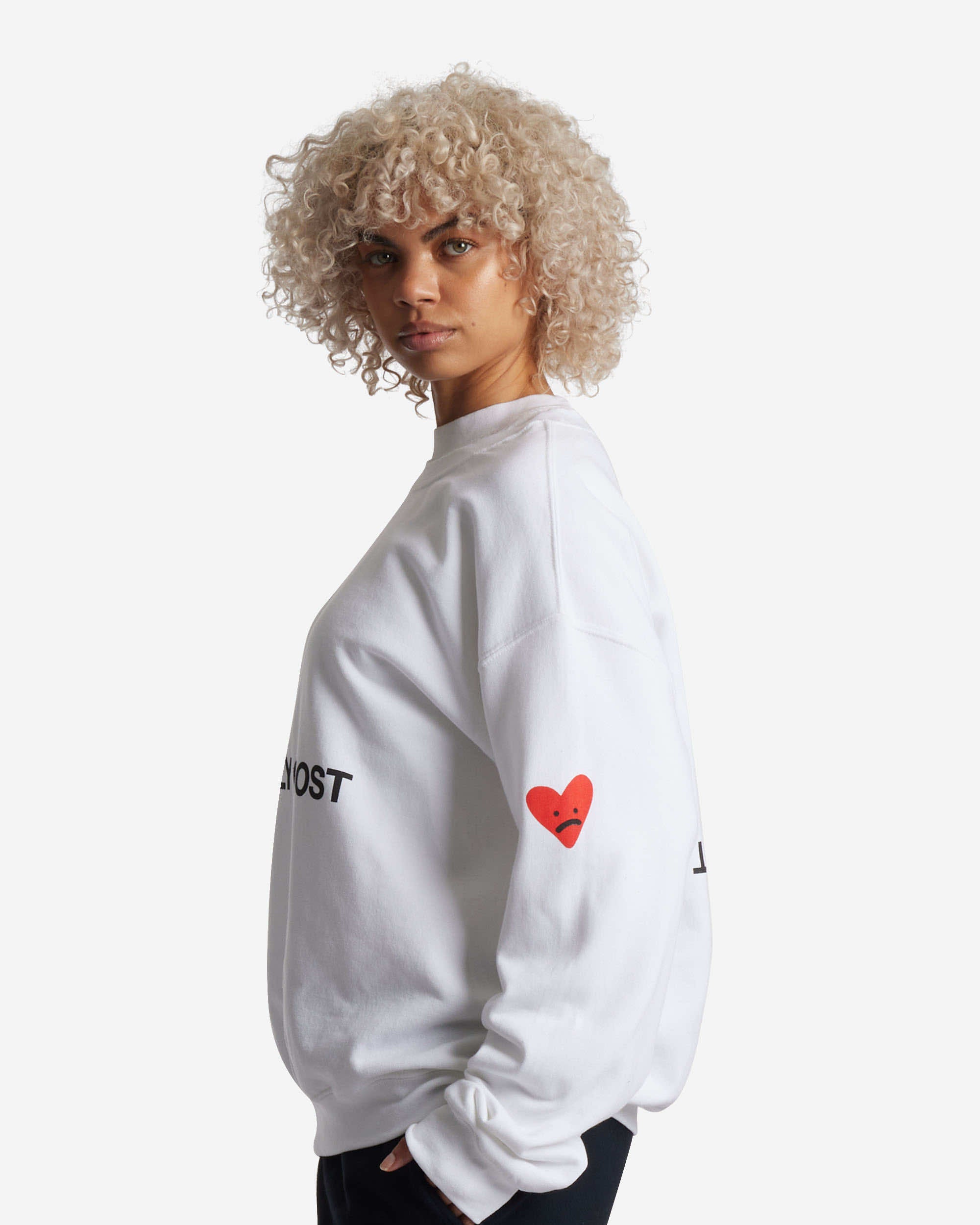 Heart On My Sleeve Crewneck Sweater